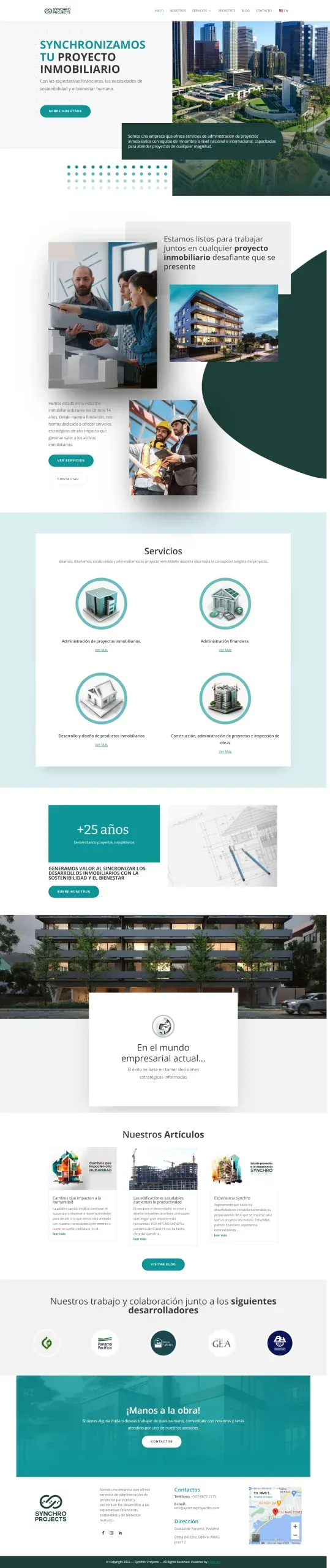 Diseño web inmobiliario